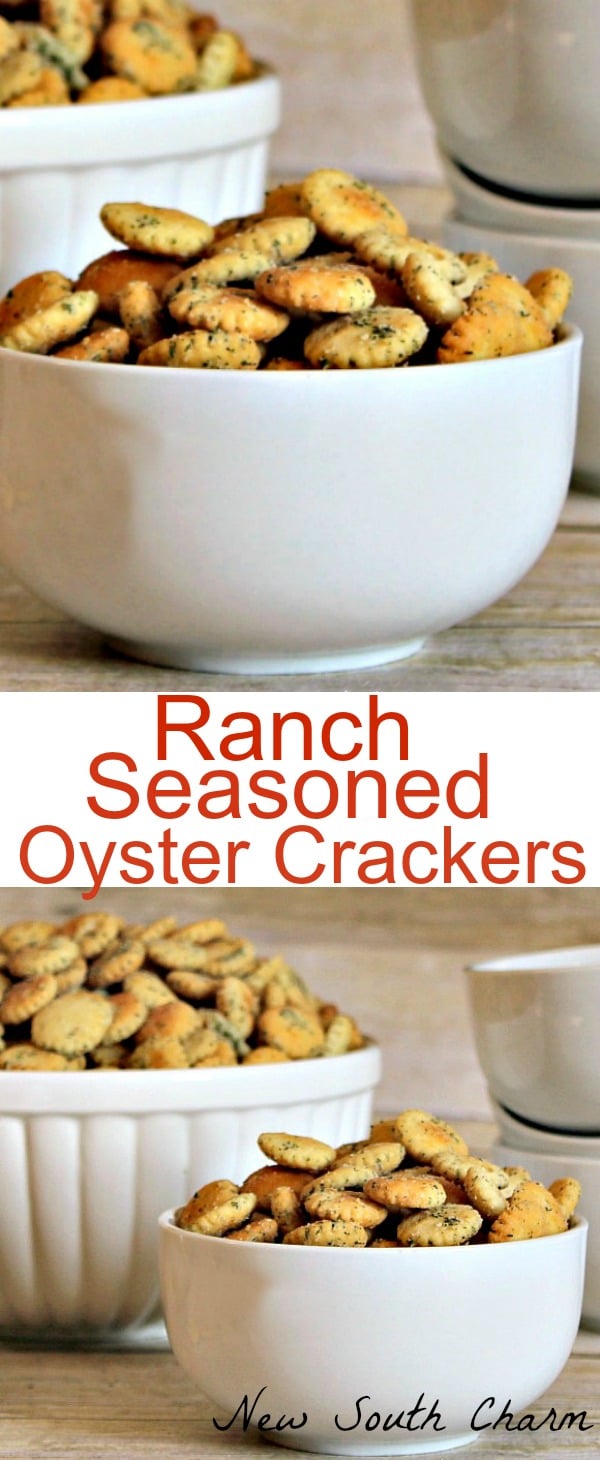 Ranch Seasoned Oyster Crackers - New South Charm