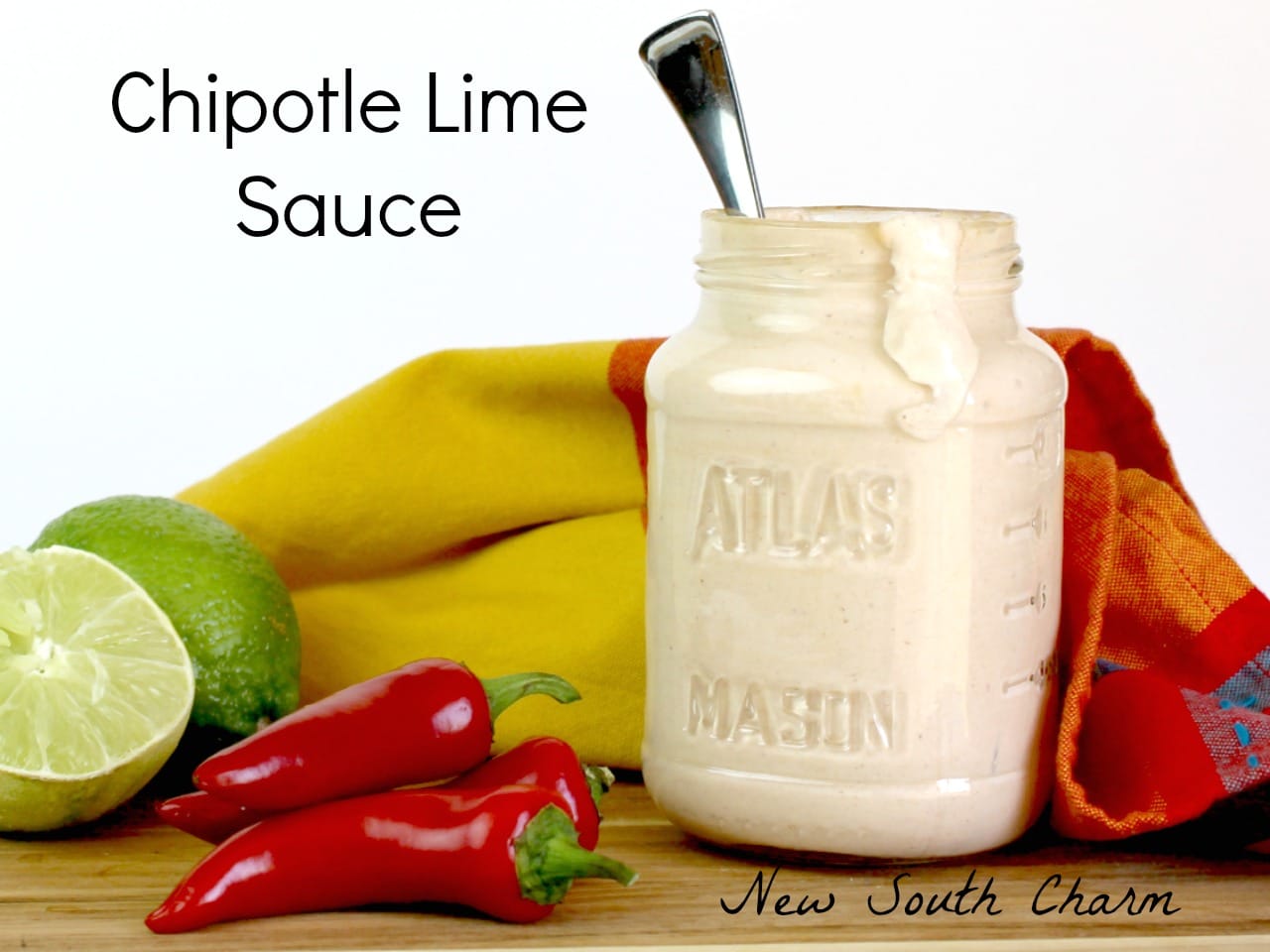 Chipotle Lime Sauce New South Charm