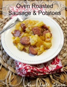 Oven Roasted Sausage and Potatoes