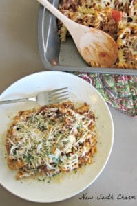 Baked Beef and Mushroom Rotini Cover