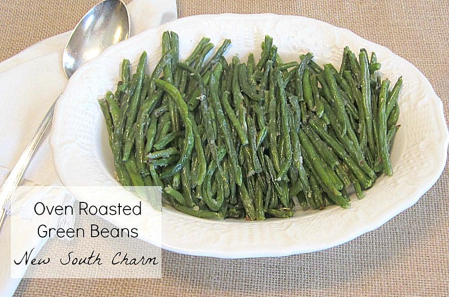 Oven Roasted Green Beans