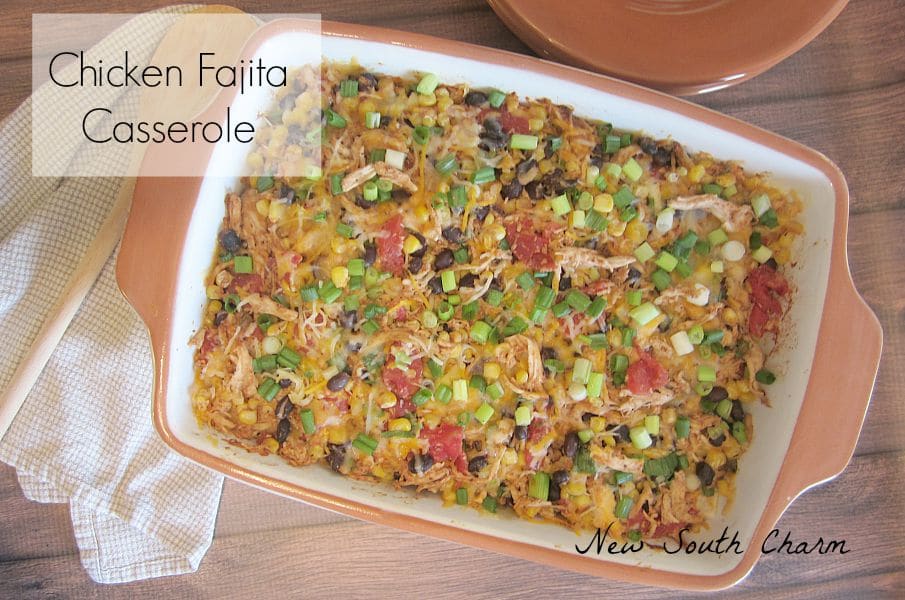 Chicken Fajita Casserole