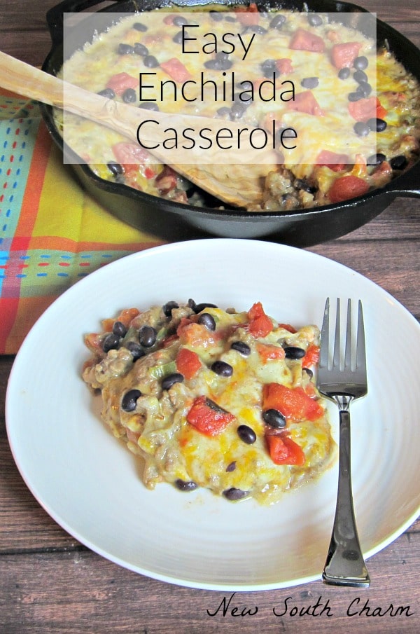 Easy Enchilada Casserole HERO