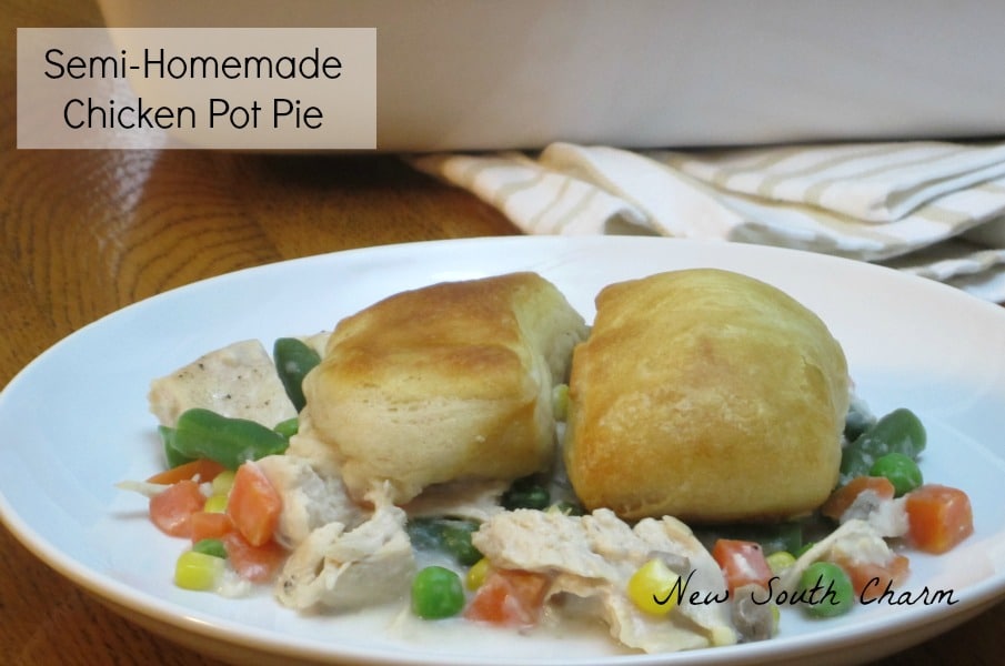 Semi-Homemade Chicken Pot Pie