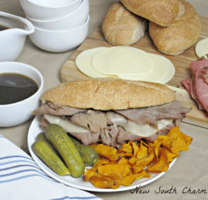 French Dip Sandwich - Content