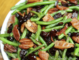 Cranberry and Pecan Green Beans Cover