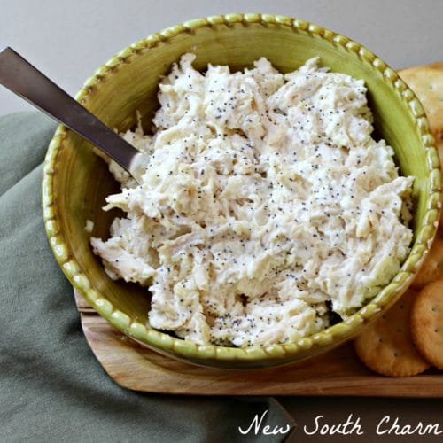Poppy Seed Chicken Dip New South Charm