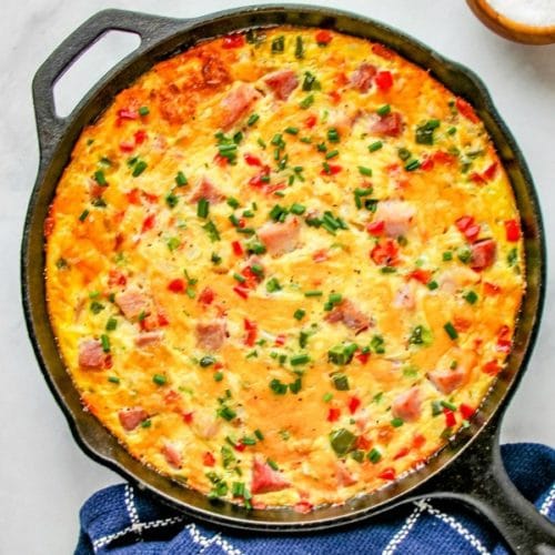 Cast Iron Skillet Frittata - Country at Heart Recipes