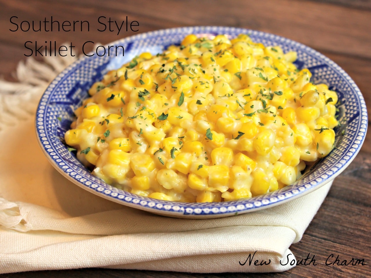 Southern Style Skillet Corn FB 3