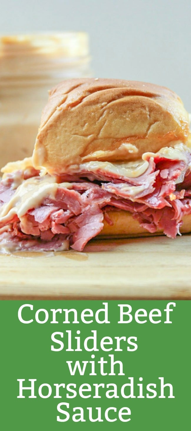 corned beef slider