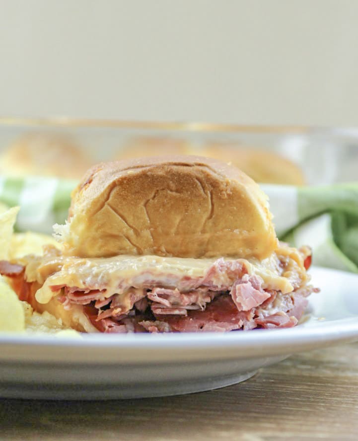 corned beef sliders