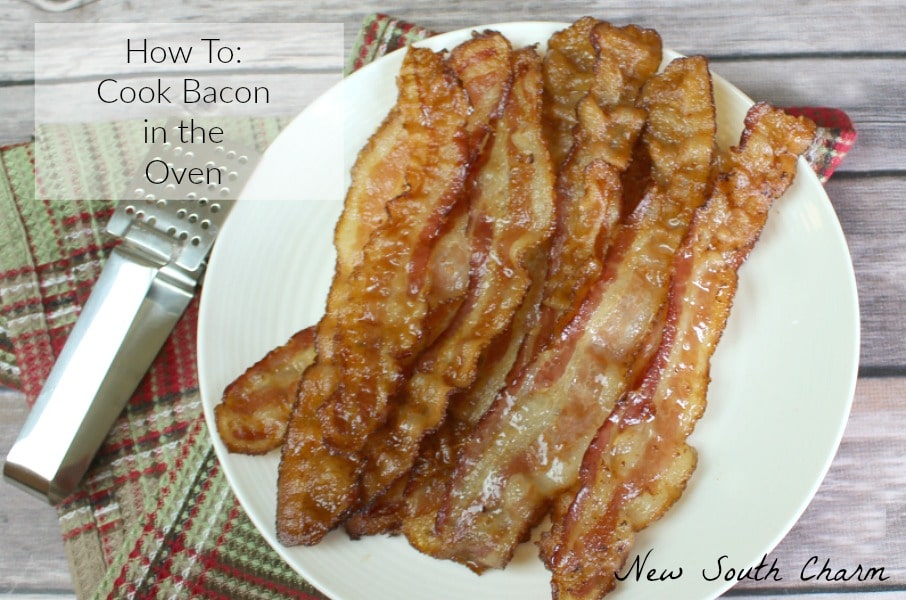 How To Cook Bacon in the Oven FB