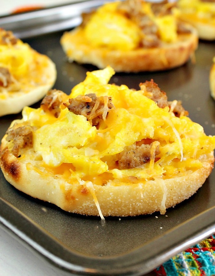 English Muffin Pizza  Easy Make Ahead Recipe –