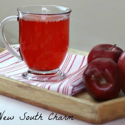 Red Hot Apple Cider #AppleWeek - New South Charm: