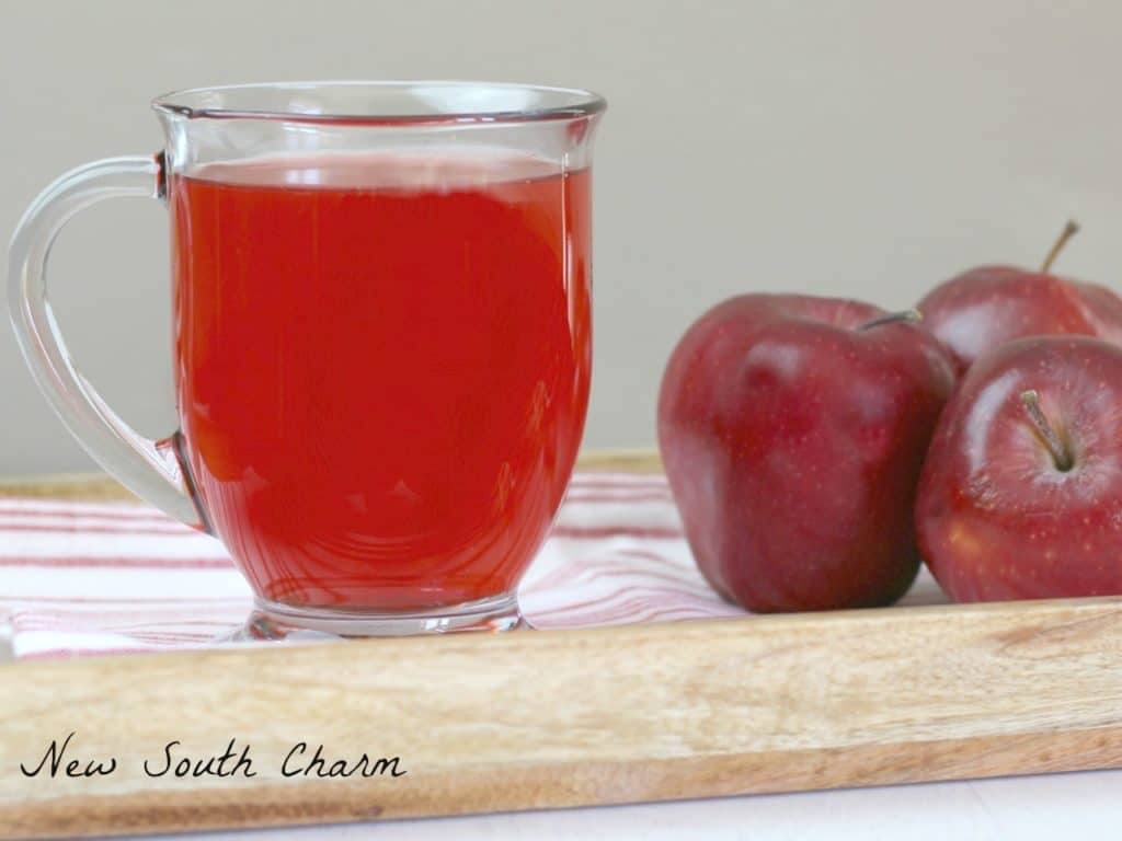 Red Hot Apple Cider is a fun drink to enjoy while tailgating, pumpkin carving, or decorating your Christmas Tree. 