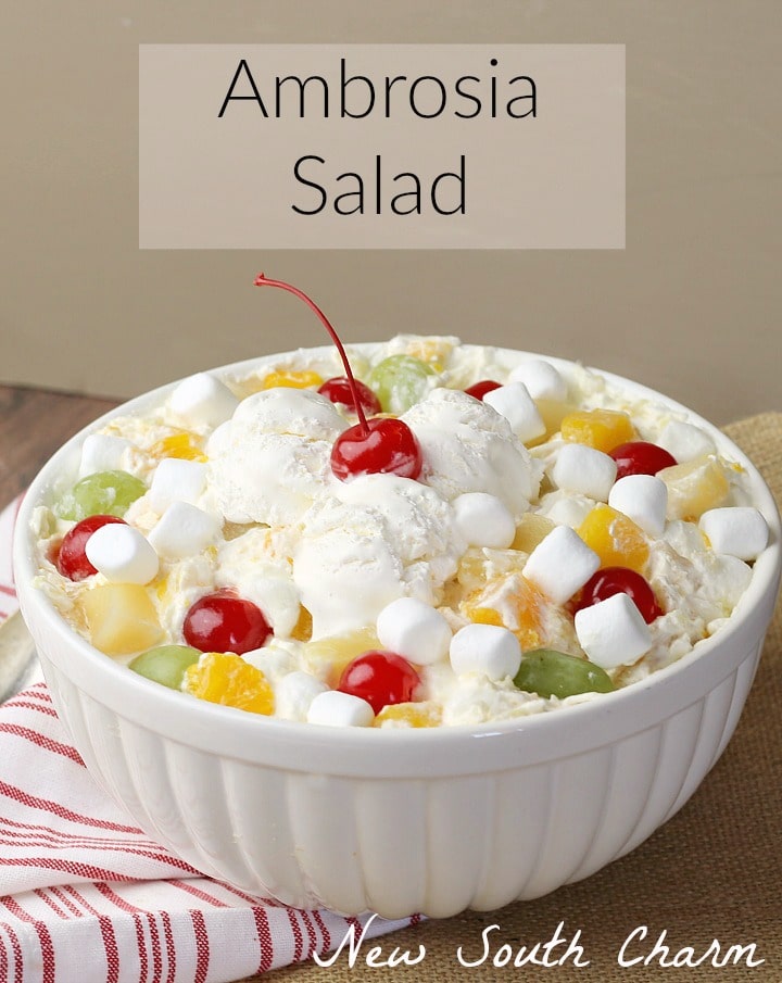 Ambrosia Salad New South Charm