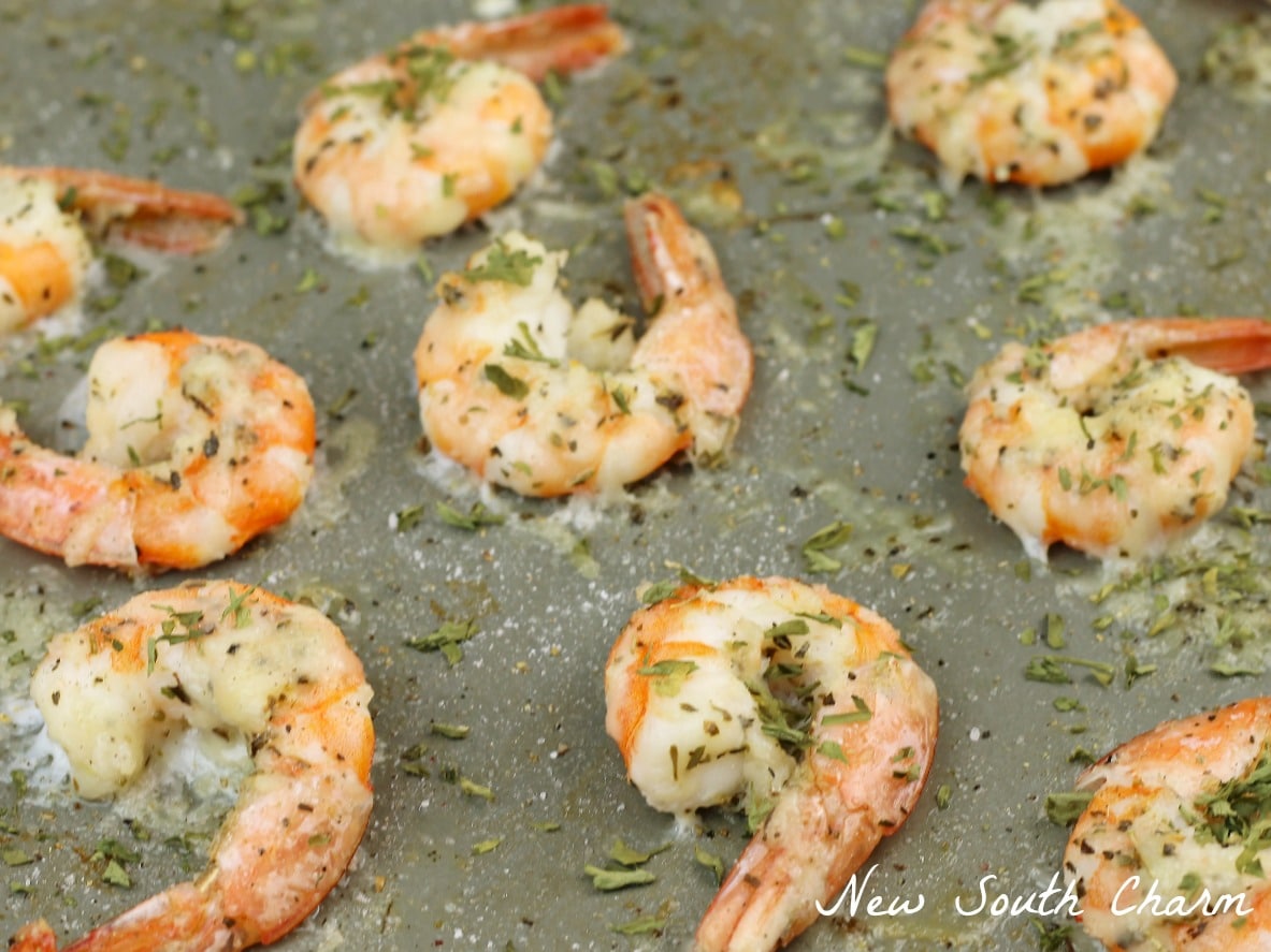 Garlic Parmesan Shrimp is ready in about 20 minutes and is perfect for a fast dinner or easy appetizer. 