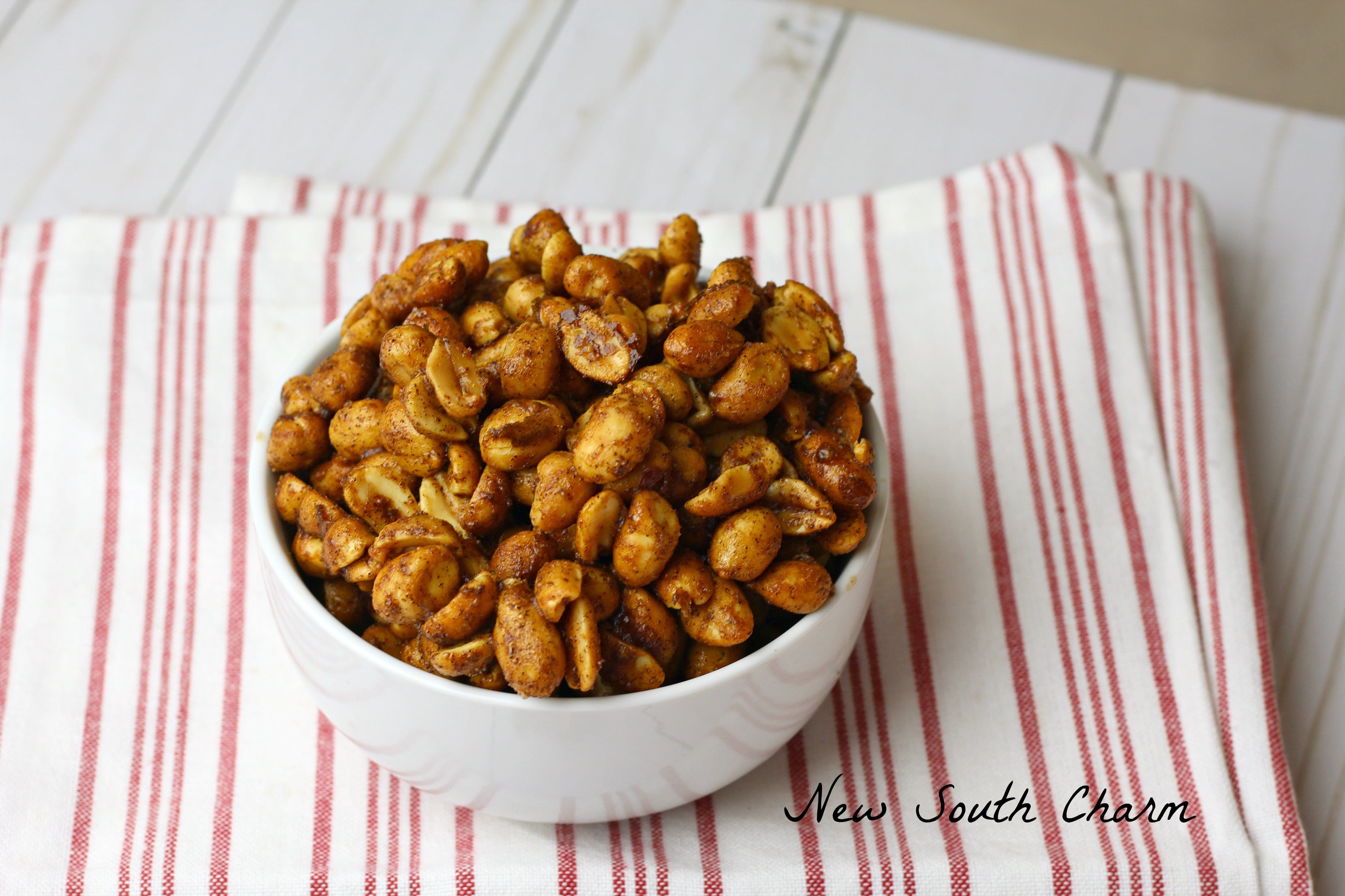 Toasted Coconut Sundaes with Candied Peanuts Recipe