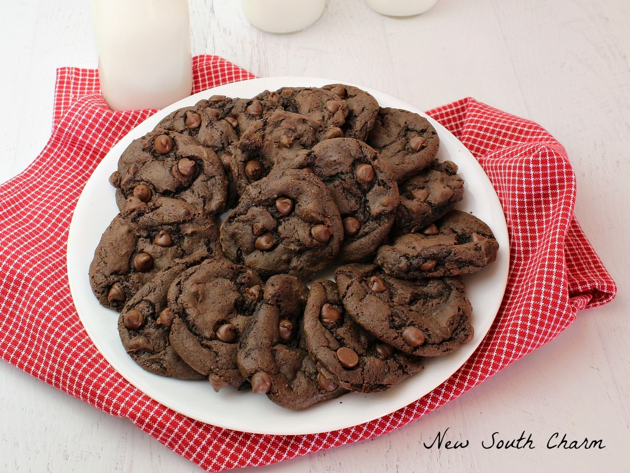 chocolate chip cookies from cake mix 