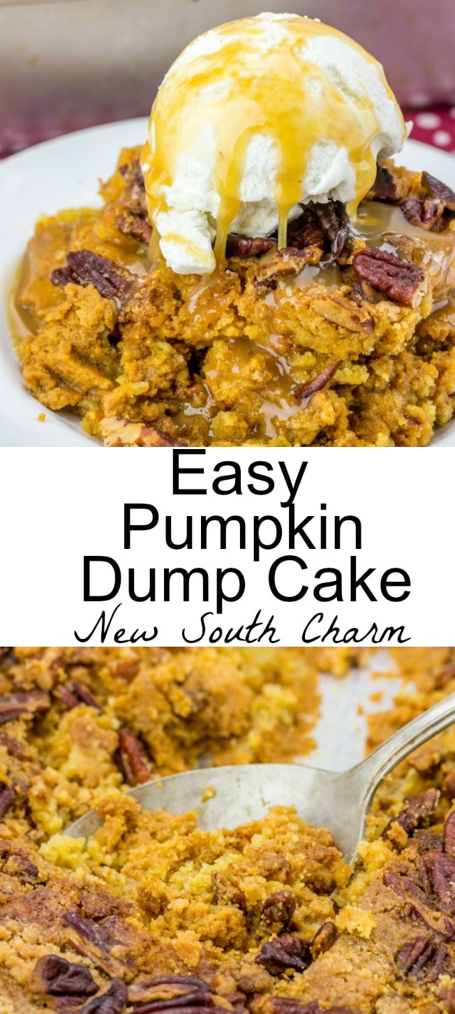 Pumpkin Dump Cake Recipe 