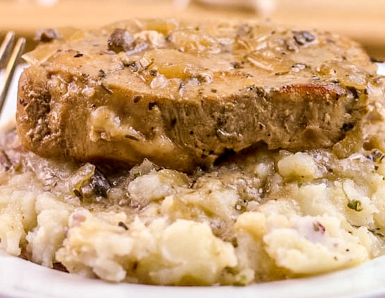 crockpot smothered pork chops