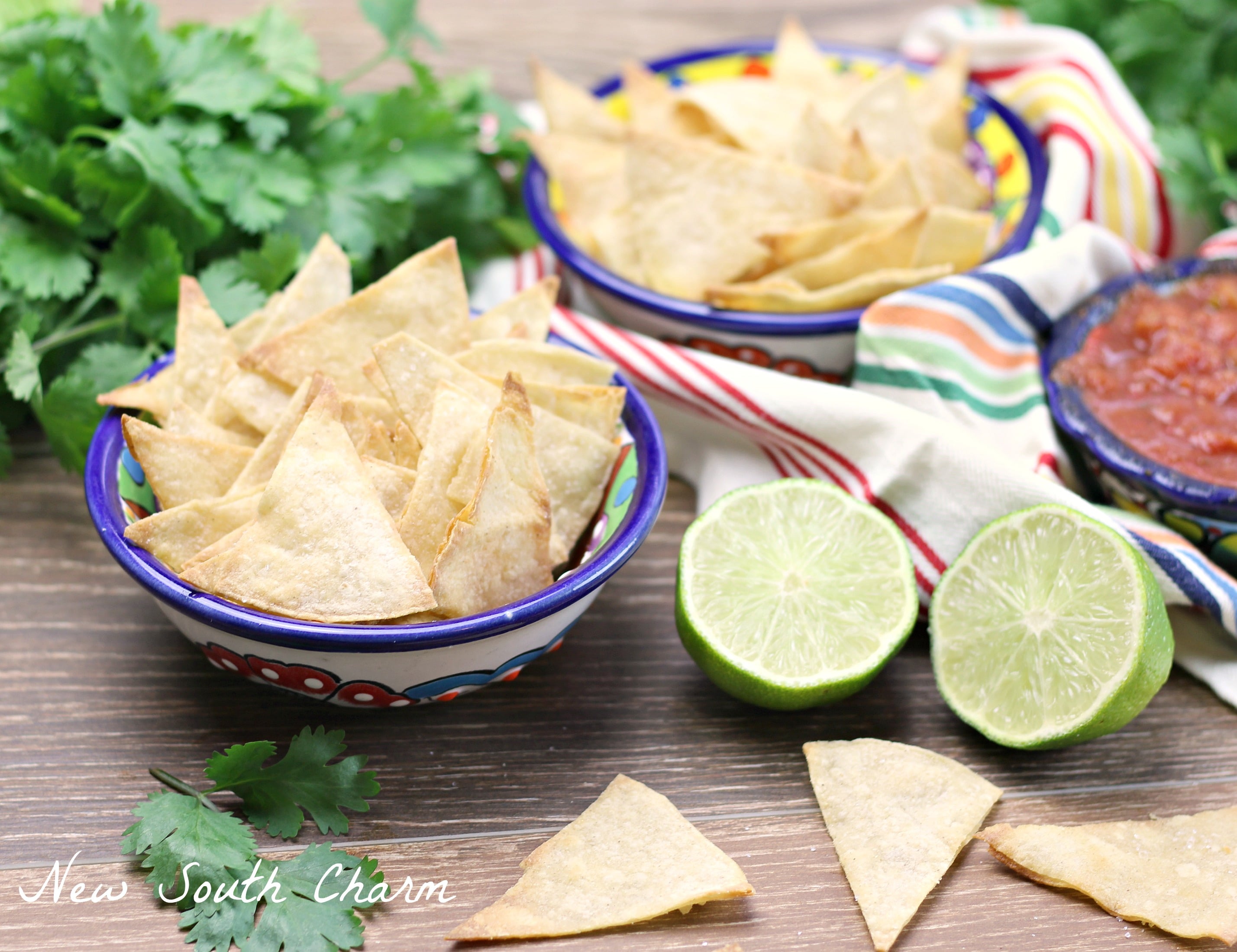 how to make homemade tortilla chips 