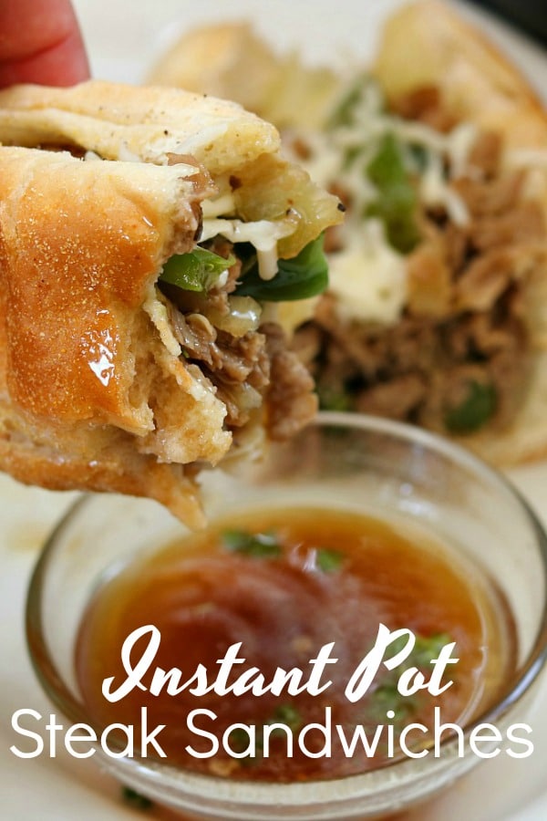 Instant Pot Steak Sandwiches 