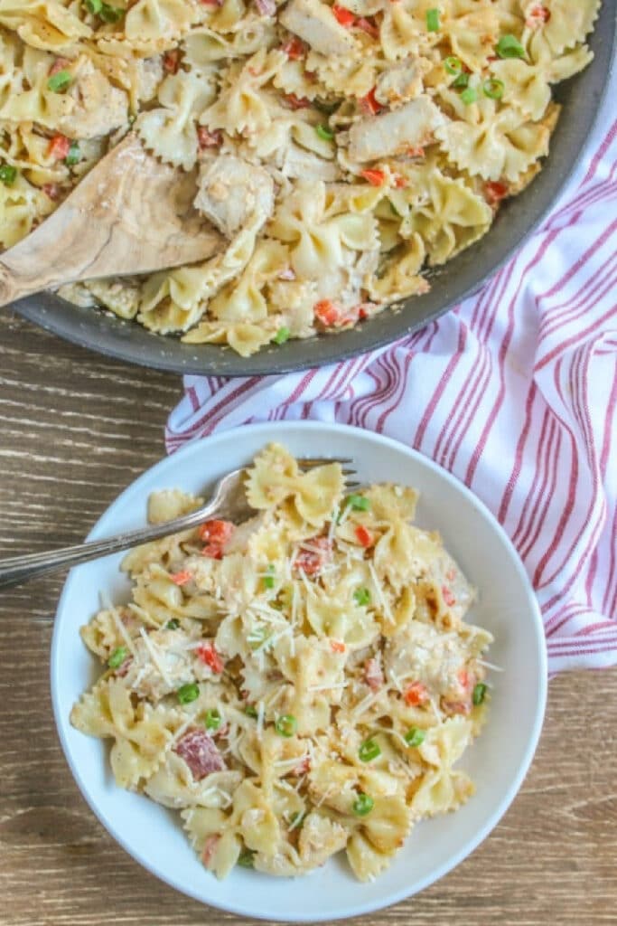 Cajun Chicken Pasta - New South Charm: