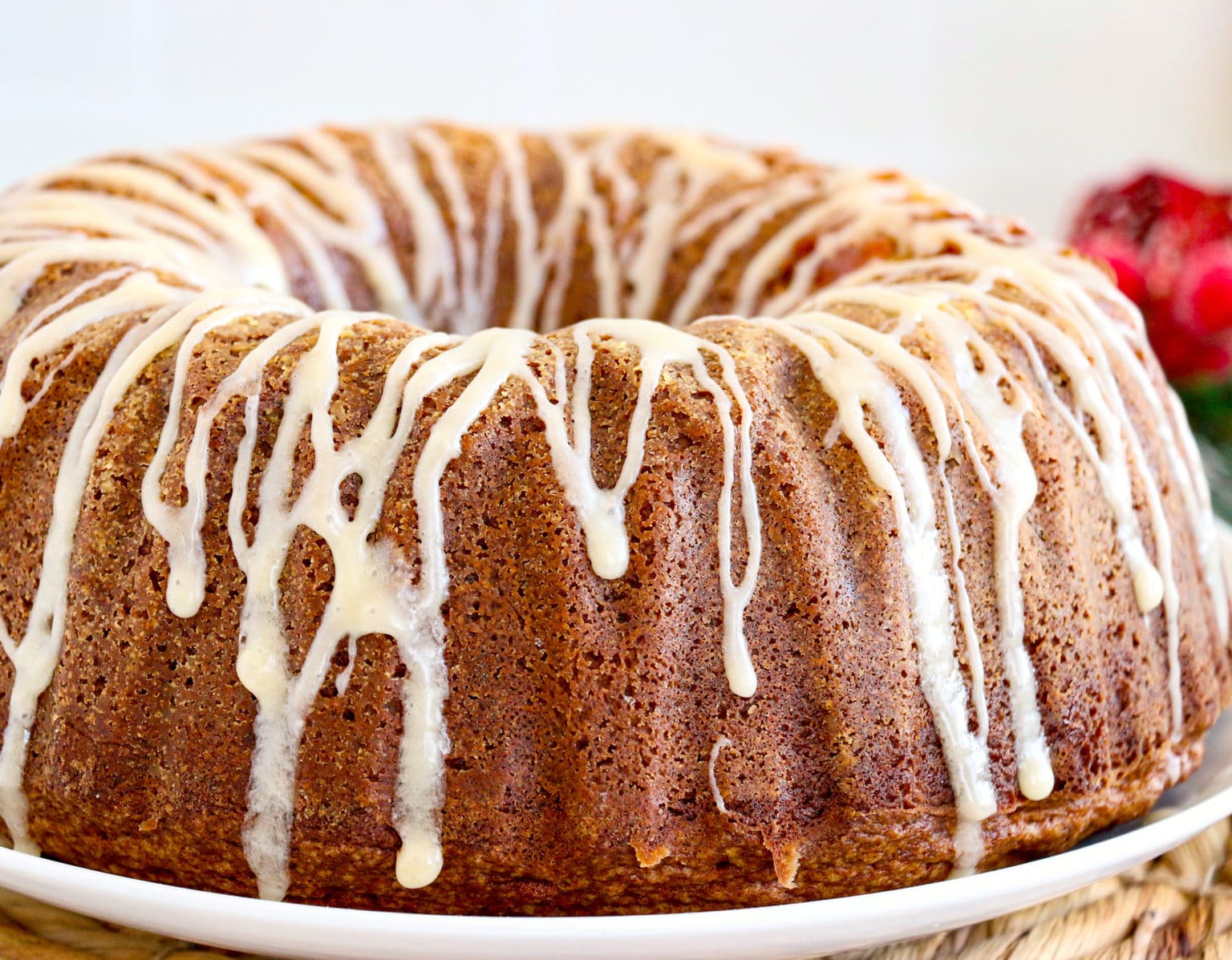 Eggnog Bundt Cake