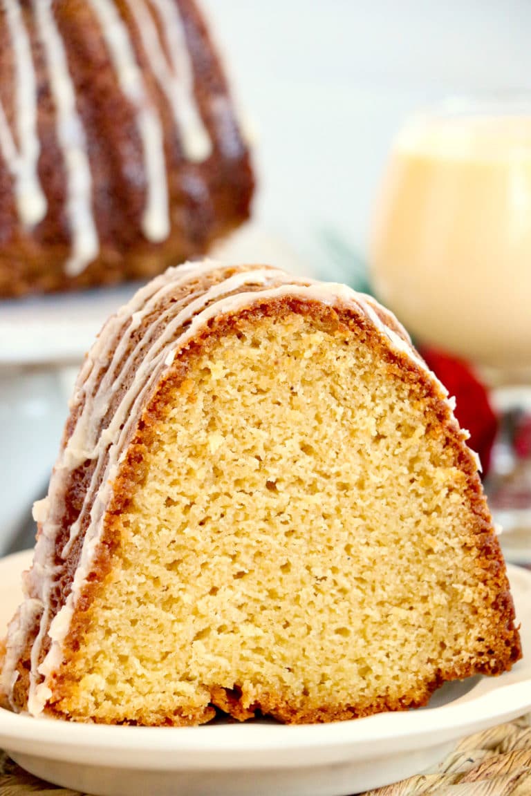 Eggnog Bundt Cake