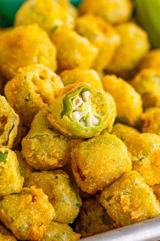 Southern Style Fried Okra New South Charm