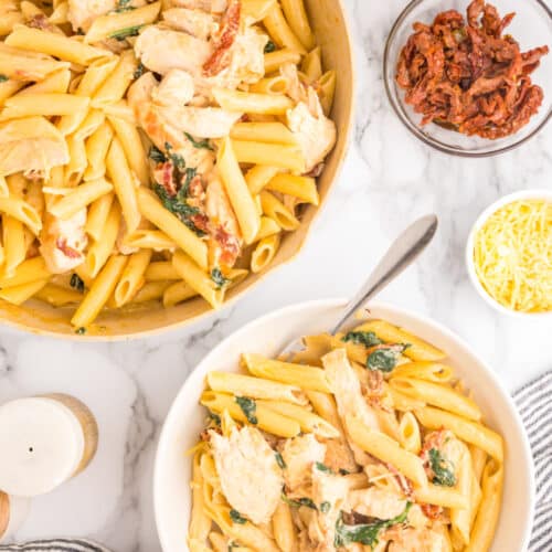 Tuscan Chicken Pasta