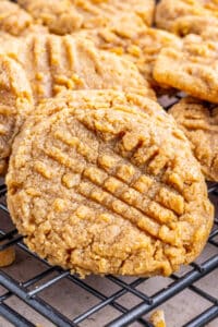 Three Ingredient Peanut Butter Cookies - New South Charm: