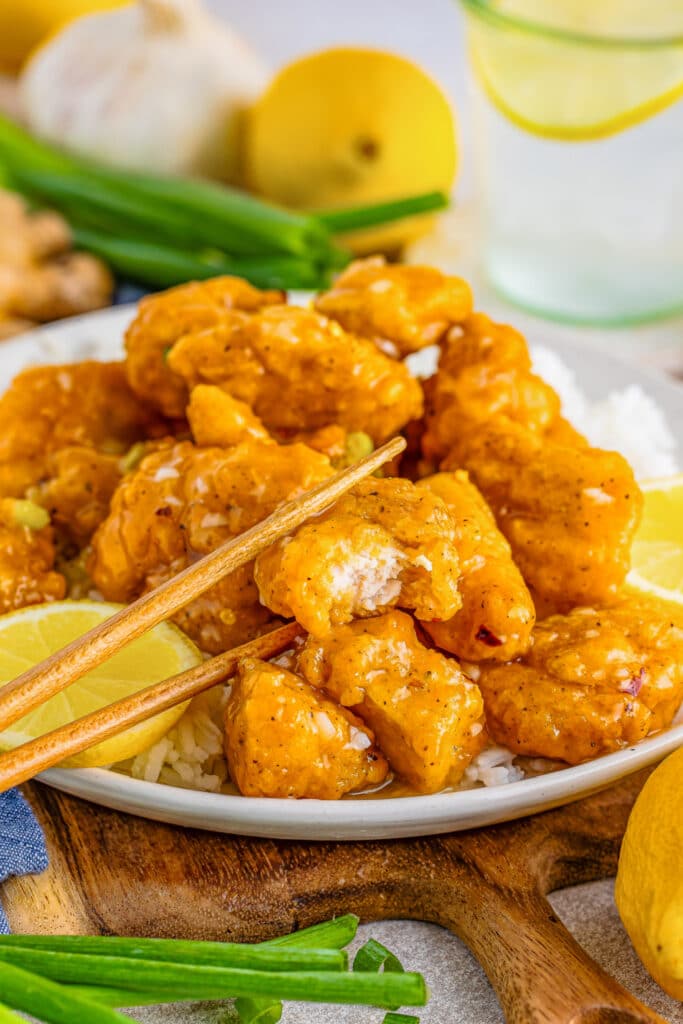 Easy Chinese Lemon Chicken